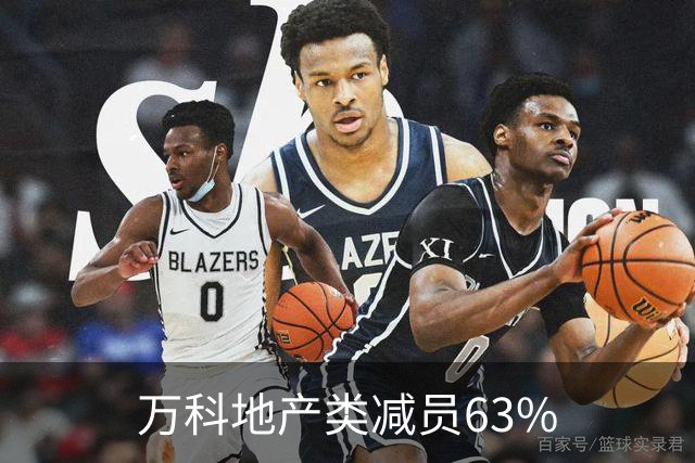 万科地产类减员63%